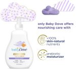 Baby Dove Sensitive Skin Care Baby Lotion For a Soothing Scented Lotion Calming Moisture Hypoallergenic and Dermatologist-Tested 13 oz - Image 9